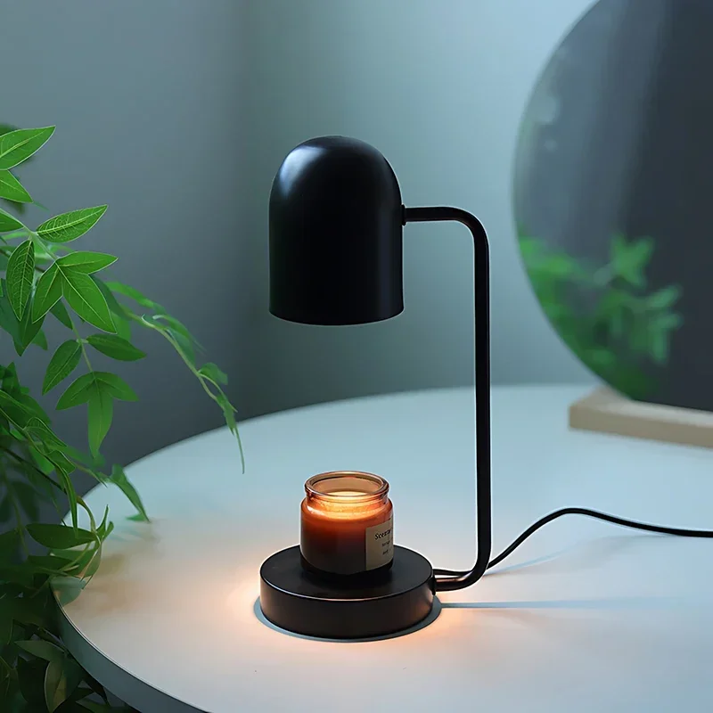 

Nordic Table Lamps Candle Warmer Lamp with Timer Scented LED Lamp Modern Bedroom Creative Atmosphere Fragrance Diffuser Light