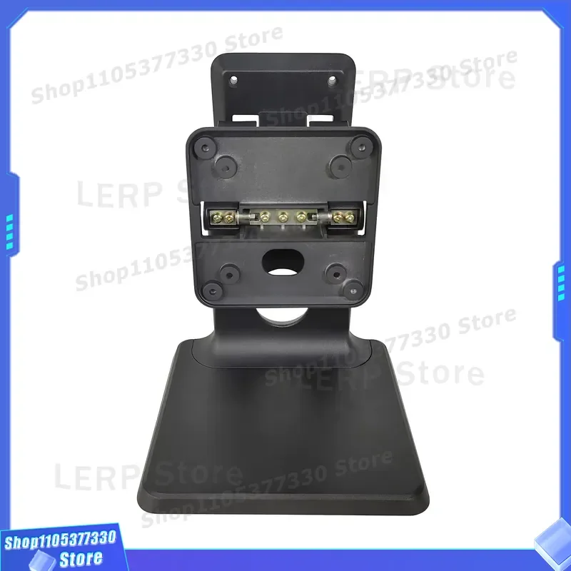 Heavy Duty Aluminum Dual Screen Monitor Mount Stand for POS System Touchscreen Display Holder Rugged Desktop Bracket Support
