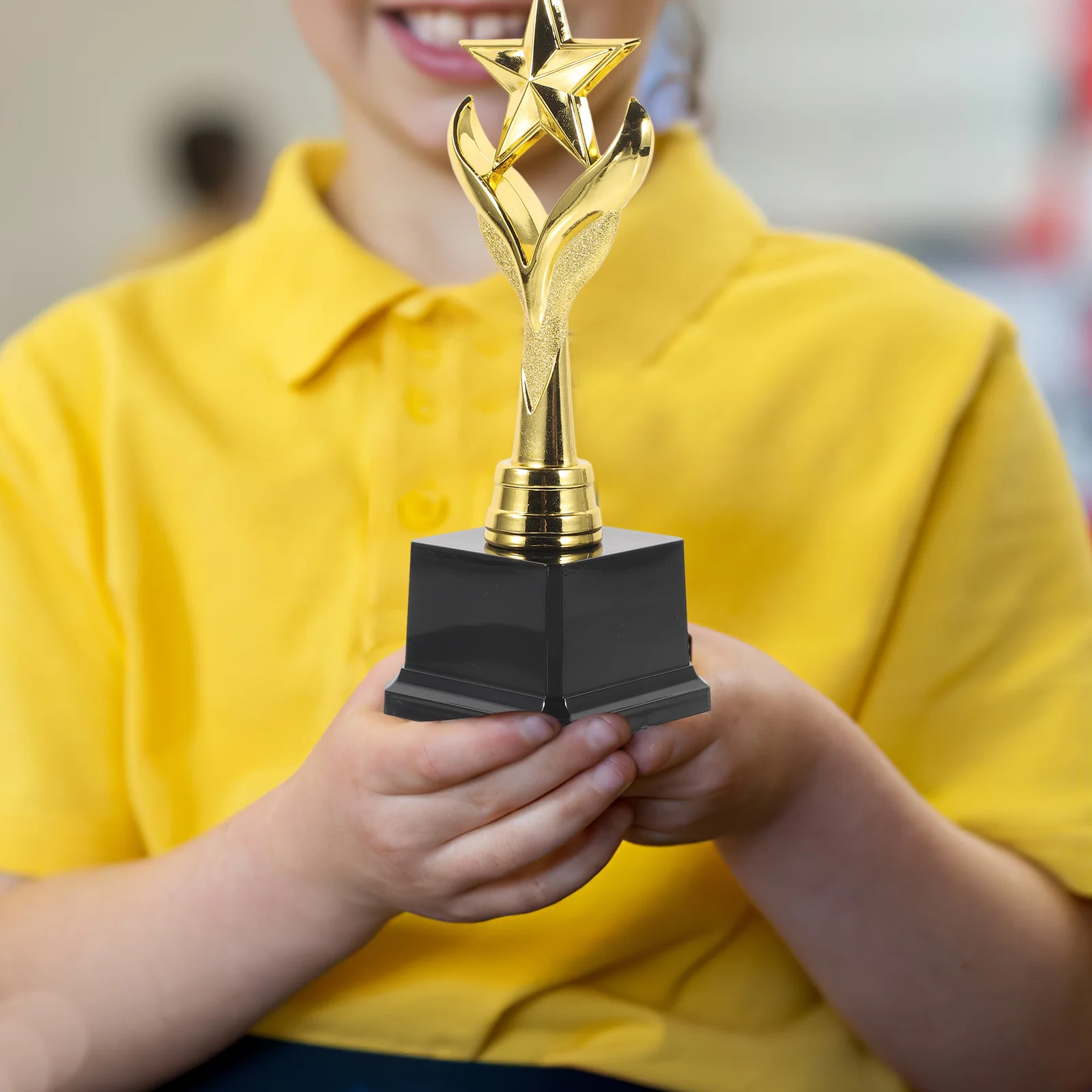 Student Trophy Children Award Prizes Participation Competitions Gold Decor