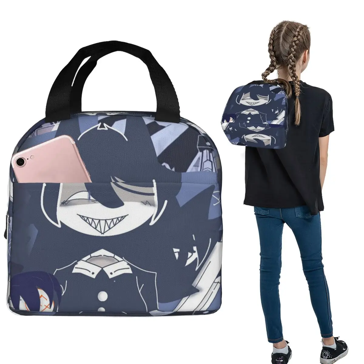 

Miss Circle Insulated Lunch Bag for Women Children Leakproof Food Boxes Thermal Lunch Box Tote