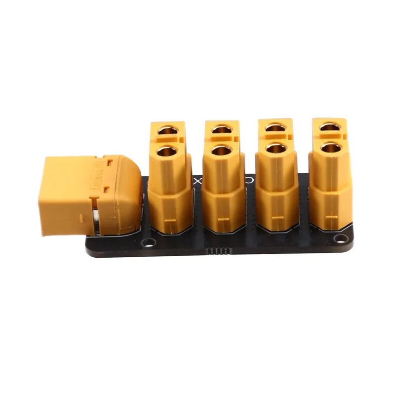 لوحة توزيع الطاقة موصل 200 أمبير XT60، 4 قنوات، مقابس للذكور والإناث، 45 × 23 مم لسيارة RC-POS