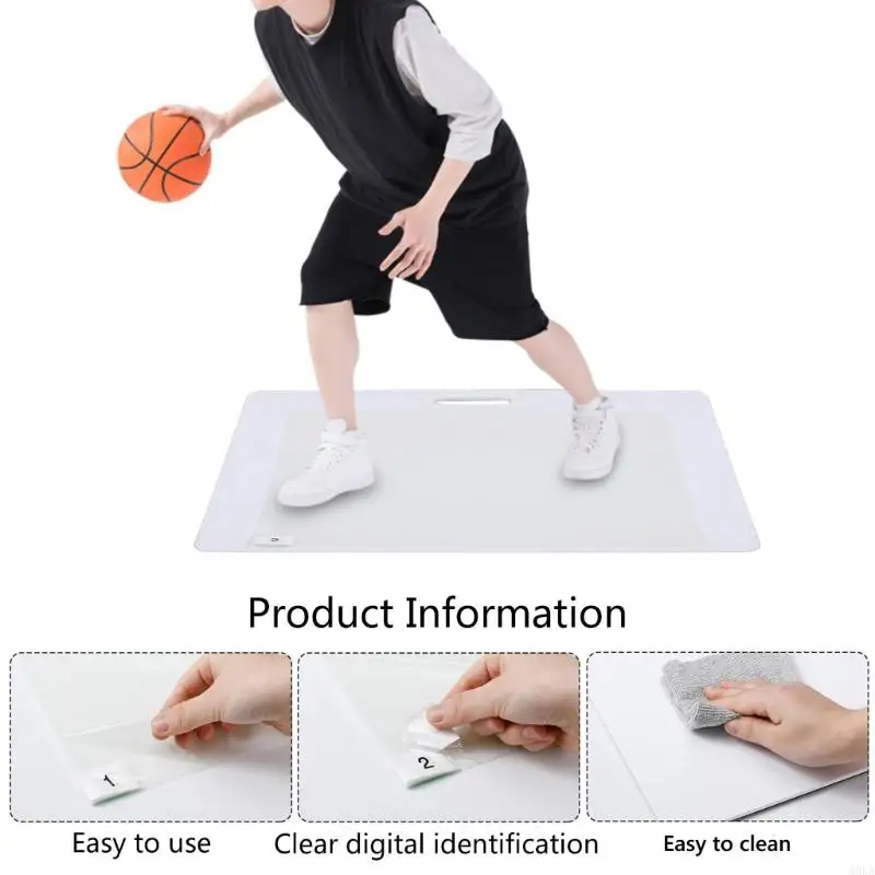 A0KA Indoor Chamber Pad Basketball Simple Tacky Pad Basketball Sticky Mat Rubber Mat