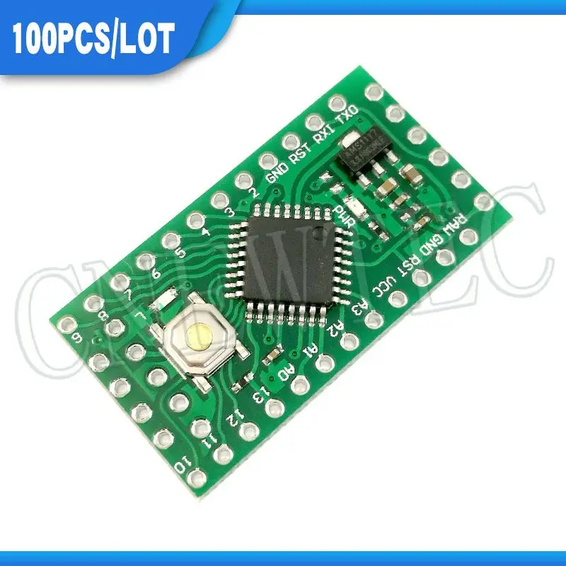 LGT8F328P LQFP32 MiniEVB BAITE BTE17-14 3V3 Pro mini Compatible Good Quality All Tested 100PCS/LOT