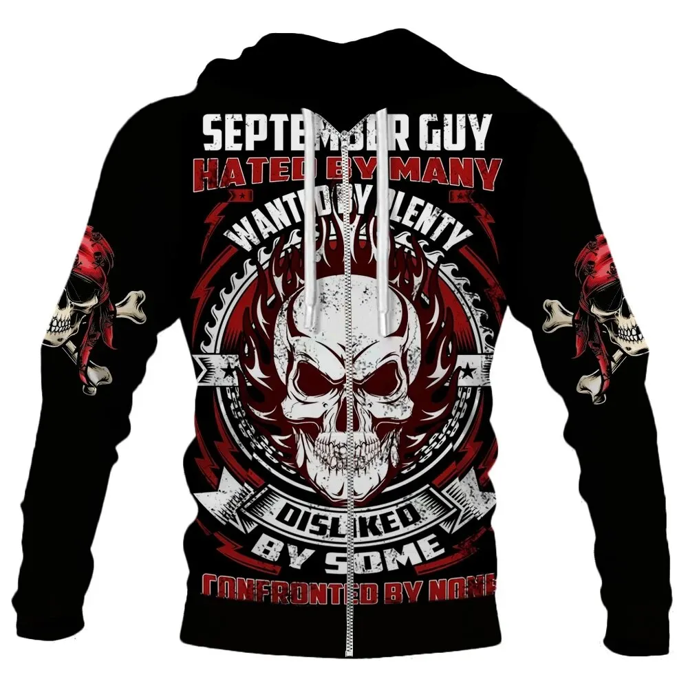 

Cool Gothic Skull 3d Print Fashion Men Women Hoodie Universal Oversized Casual Street Trend Harajuku Sweatshirt Y2K