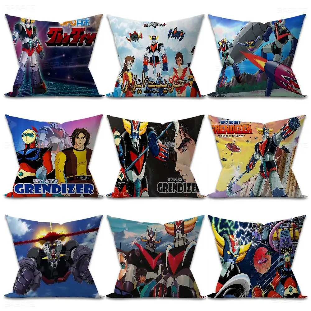 Classic UFO R-Robot G-Goldorak Maple Design Cushion Cover Happy Autumn Harvest decor Holiday Decorati Pillow Cover