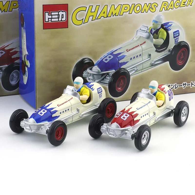 Takara Tomy  Champion Racer Tomica Blue Ver Diecast Automotive Model Ornaments Cas Toys Gift Decorations