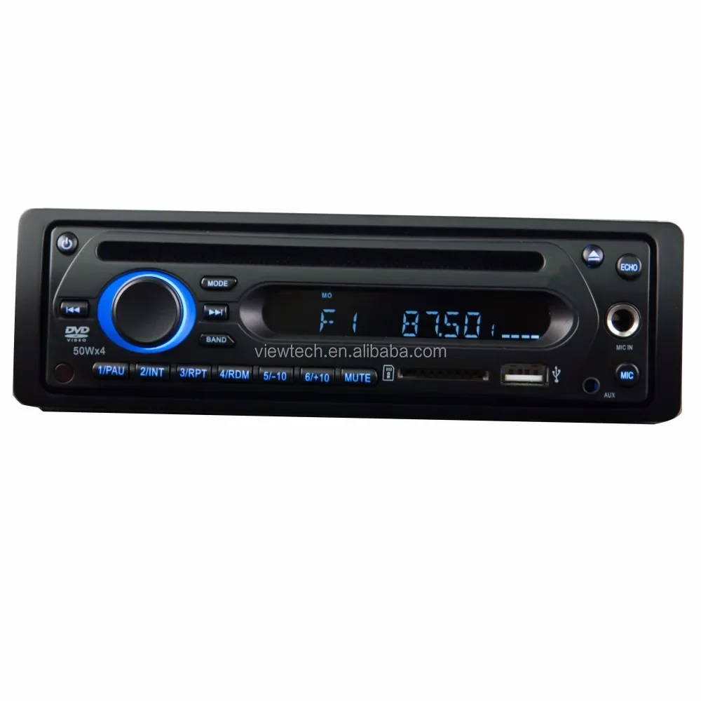 Shenzhen factory direct 2022 New model One-din dvd player Built-in Bt function car mp3 player