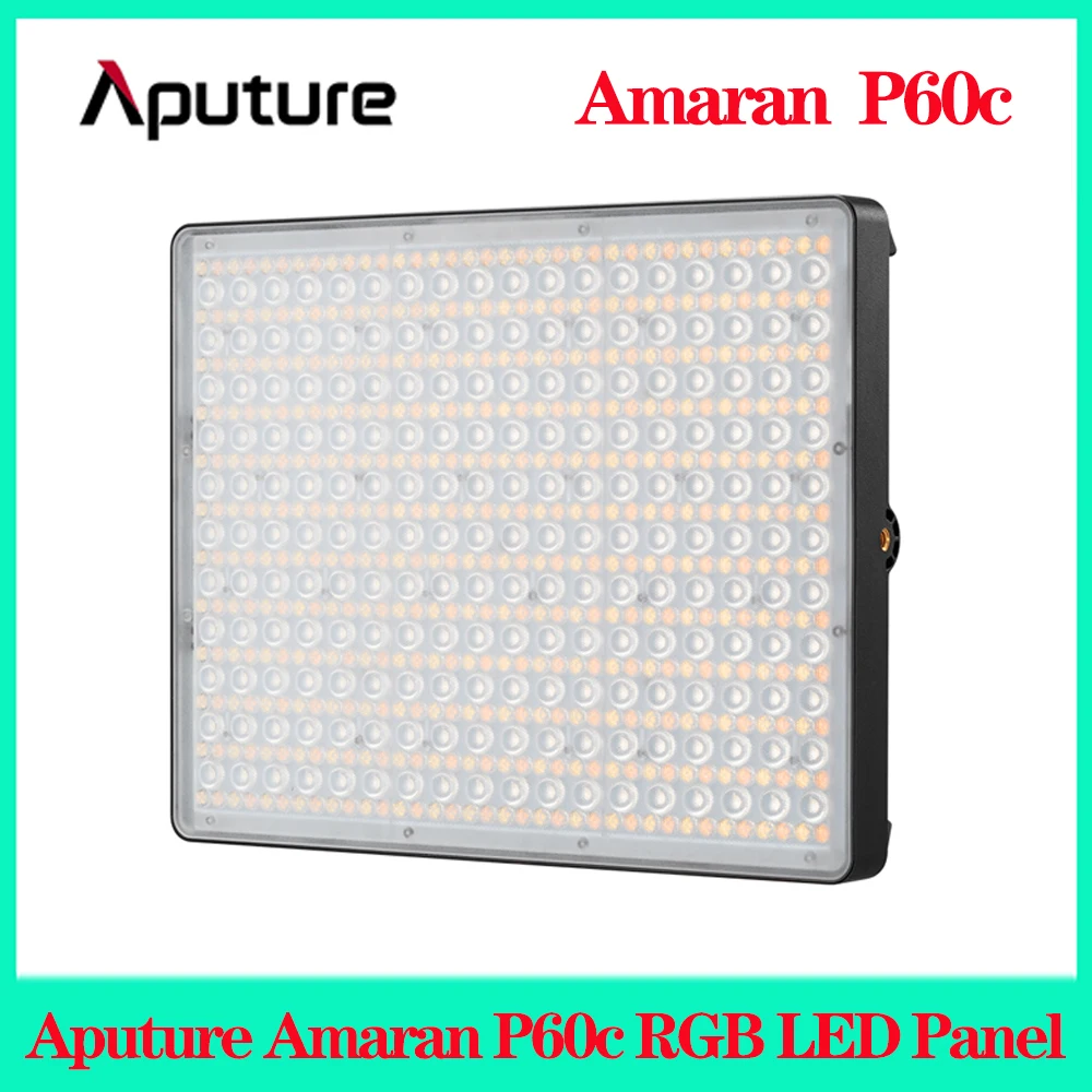 

Aputure Amaran P60c RGB Full-color LED Panel Photography Light Studio Lighting RGBWW Full-color Outside Shooting Panel Lamp