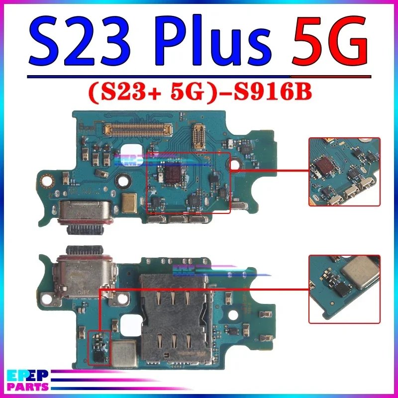 Usb Dock Charger Port for Samsung Galaxy S901 S906 S908 S911 S916 S918 0 B U N S22 S23 Plus Ultra Charging Board Module