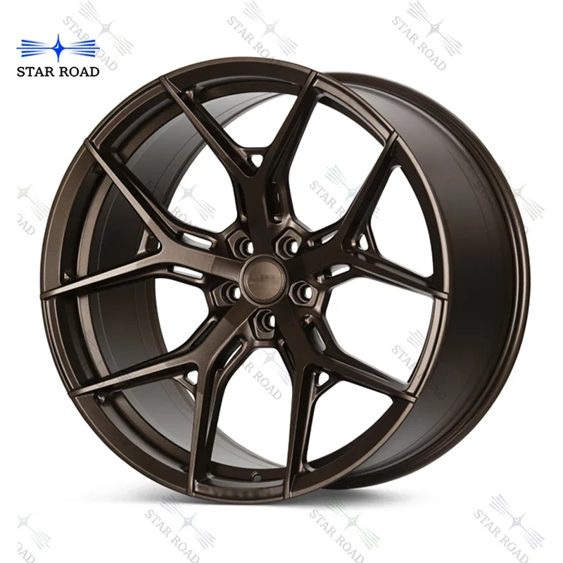 

RCSR China Factory's New 5x120 One Piece Forged Aluminium Alloy Car Wheels Rims 30mm ET For McLaren For BMW Cars