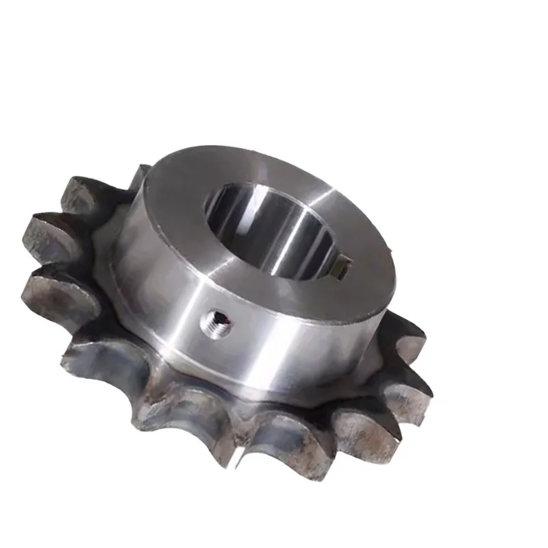 1pc 08B industrial drive sprocket wheel 45# Steel 10 11 12 13 14 15 16 17 18 19 20 21 22 23 24 25 26 28 30 32 Teeth Bore 10-40mm