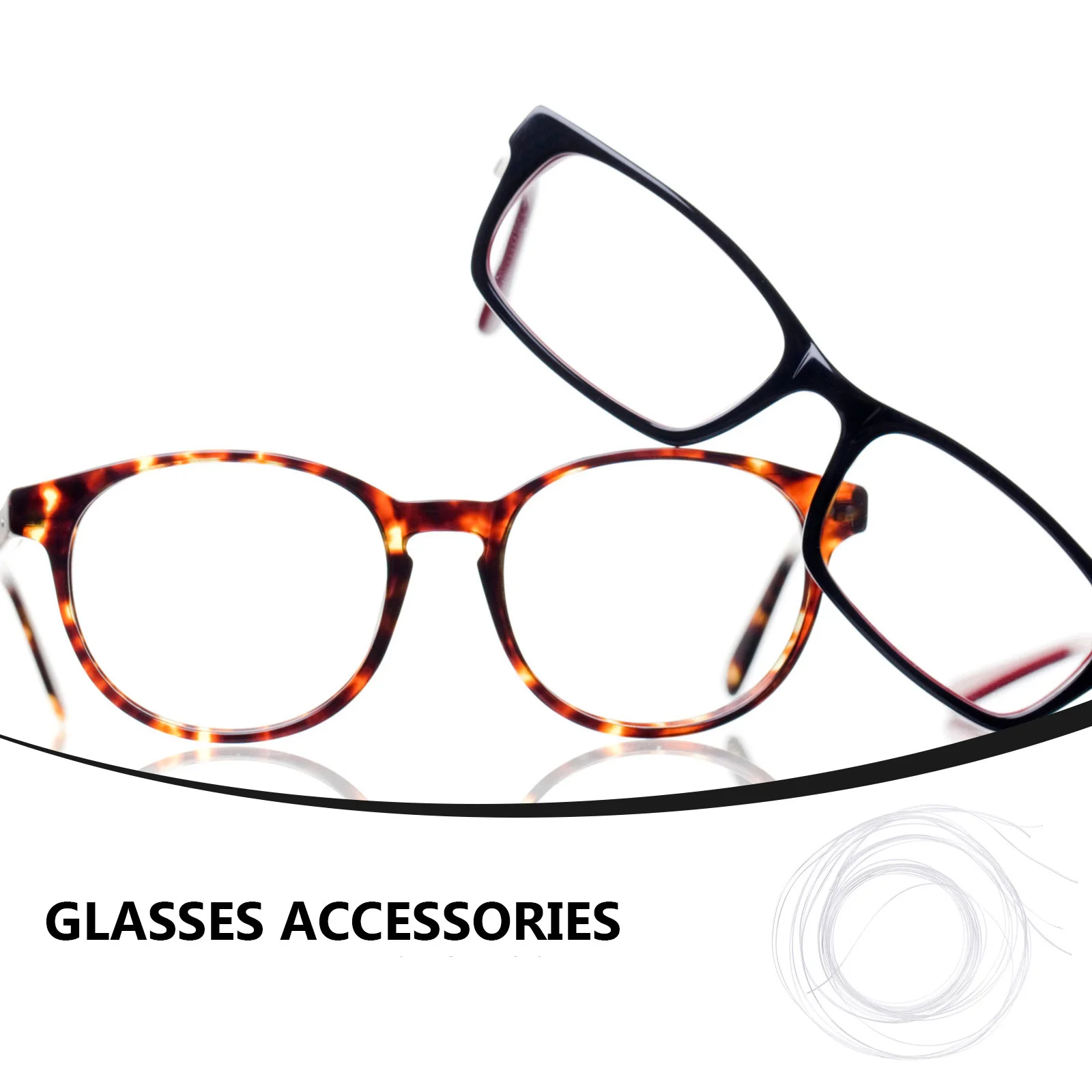 Eyeglass Repair Thread Long Serving Life Half-Frame Glasses Fixing String Accessories Glasses Repair Thread