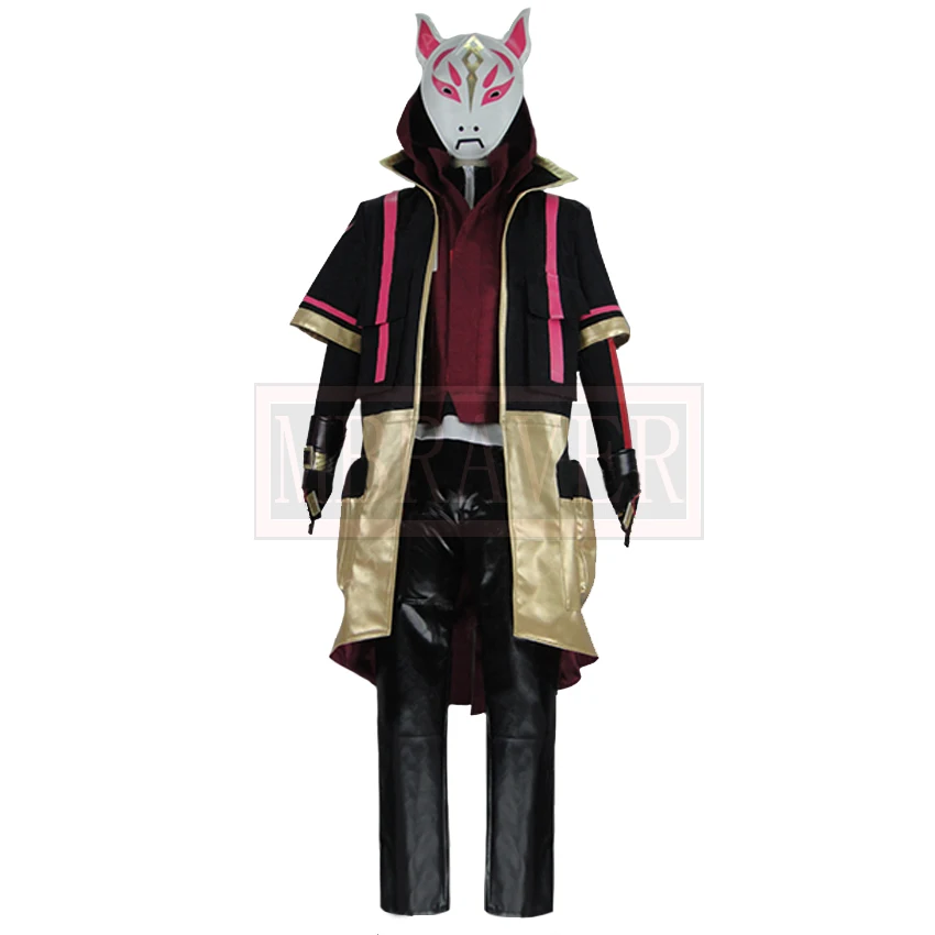 Battle Royale Season 5 Drift Skins Black Fox Cosplay Costume Custom Made Any Size