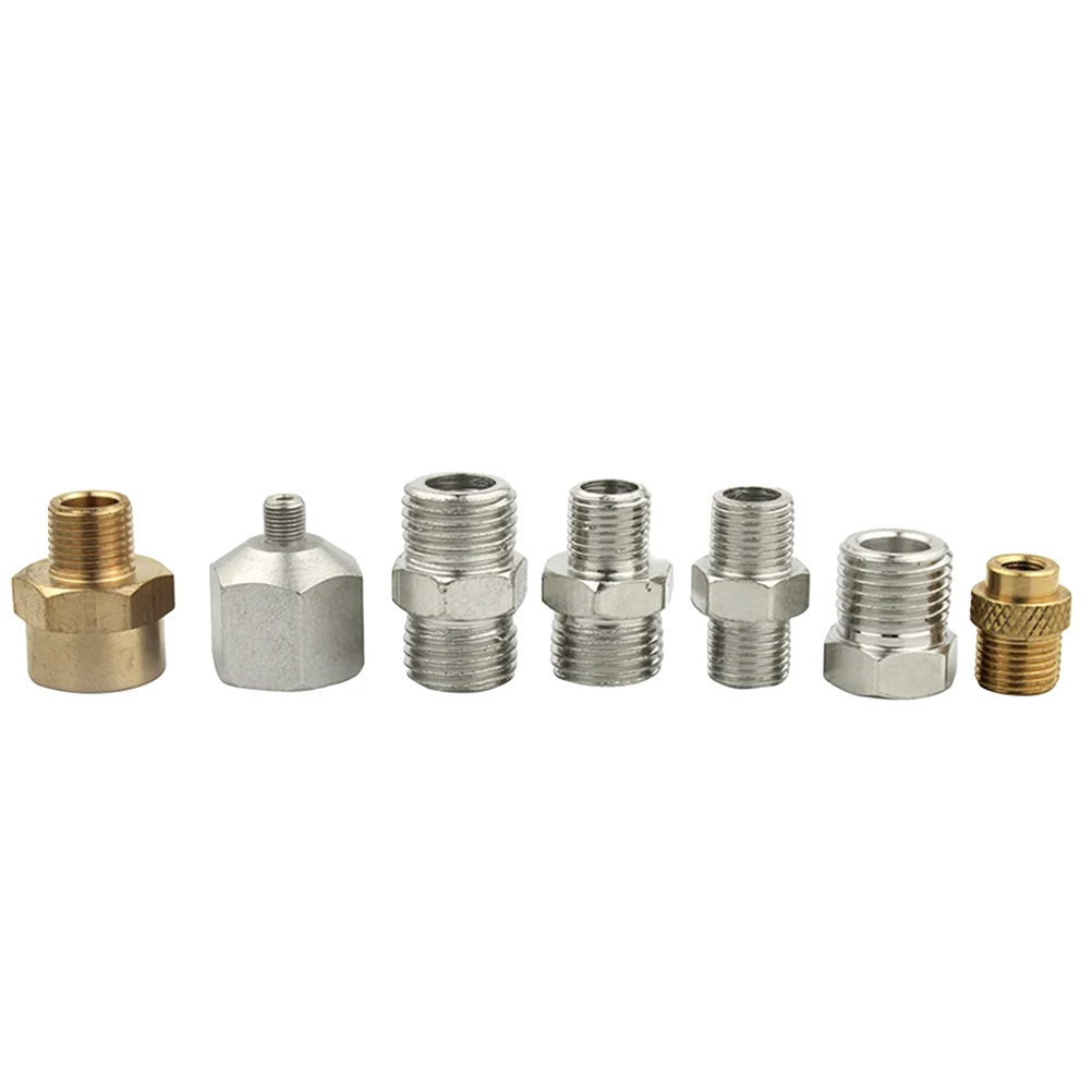 

7Pcs Airbrush Quick Disconnect Coupler Hose Connector Set Durable Adaptors Ac027-33 Airbrush Hose Connector,airbrush Connector