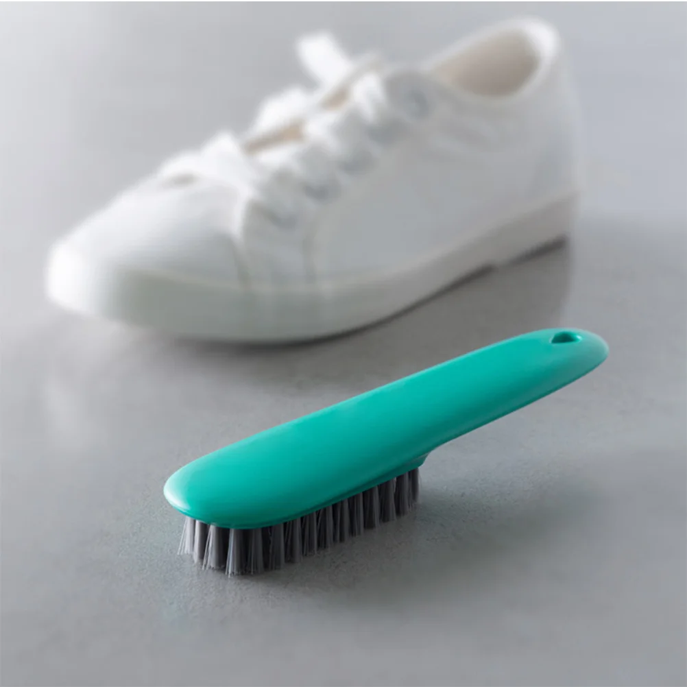 

2 Pcs Shoe Brush Travel Cleaning Green Removing Lint Shoes Laundry Multifunction