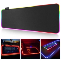 RGB LED Light Gaming Mousepad Waterproof Large Mouse Pad Gamer Mouse Carpet Big Mause Keyboard Pad PC Desk Play Mat with Backlit