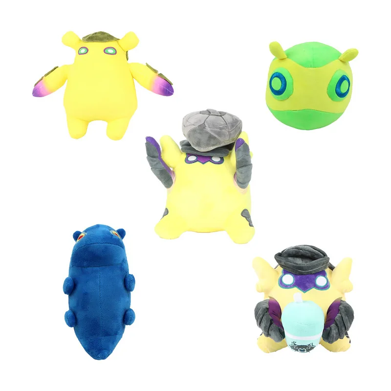

New VALORANT Gekko Plush Toy Official Riot Games Character Stuffed Doll Collectible Agent Plushie Gift for Gamers Fans