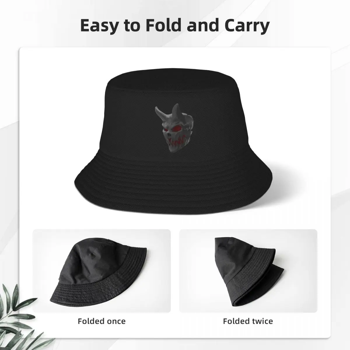 Streetwear Slaughter To Prevail Band Bucket Hat For Teen Packable Death Metal Bob Hat Hot Summer Beach Vacation Getaway Headwear