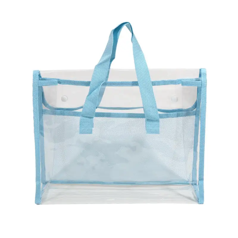 

Transparent PVC File Folder Organizer Large Multiple Compartments For Tablet School Supplies Document Storage Office Daily Use