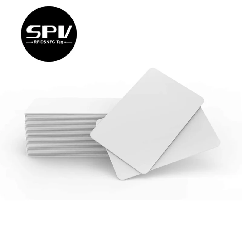 100pcs    Printable Blank Smart NFC 13.56MHz Ntag213 RFID Plastic PVC Cards