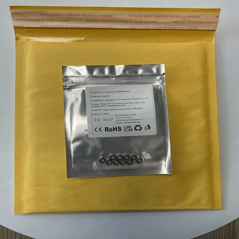 10PCS MR63ZZ 3x6x2.5 mm Bearing ABEC-7 Quality High-Speed MR63 ZZ Miniature Steel Ball Bearings For  Fishing Castking Reel