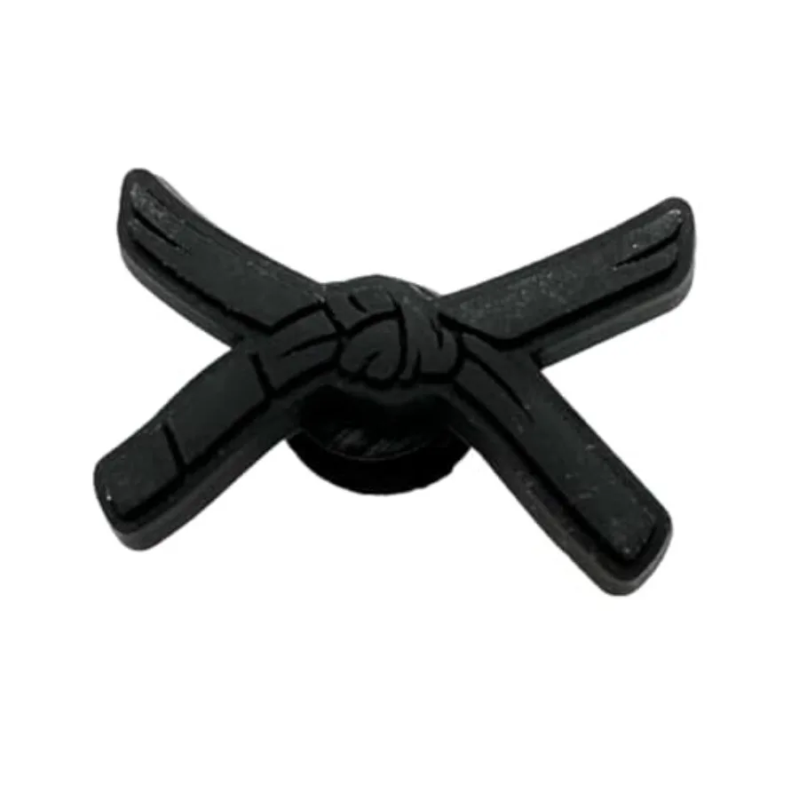 

Martial Arts belt color shoe charms - Choose from 9 Belt colors - Karate