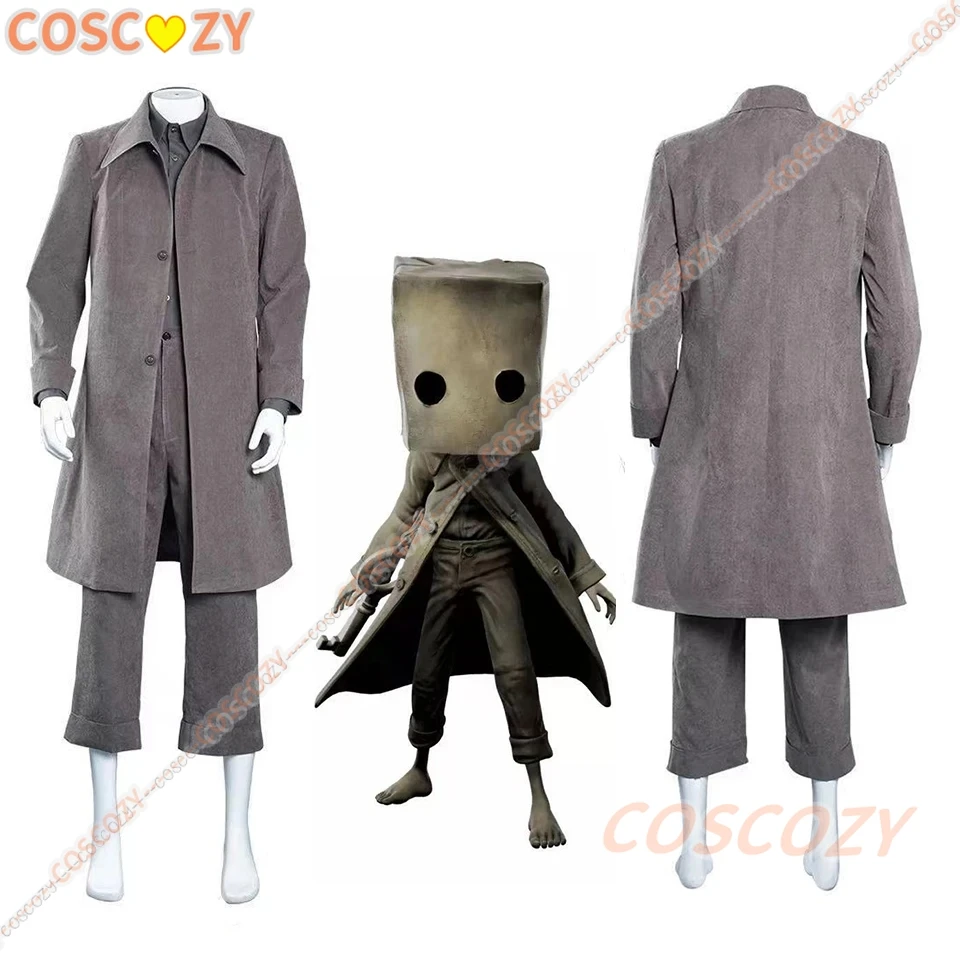 Fantasia Cosplay Mono de Pesadelos, Uniforme para Adulto, Roupas Masculinas, Manto, Fato de Halloween, Carnaval, Terno de Desempenho de Palco