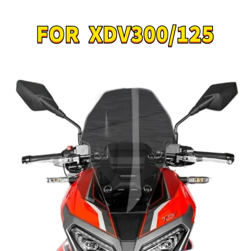 

Лобовое стекло, модифицированное для LONGJIA XDV250/250i XDV300/300i XADV750, поднимающее переднее лобовое стекло для Keeway XDV300/125, ветровая перегородка