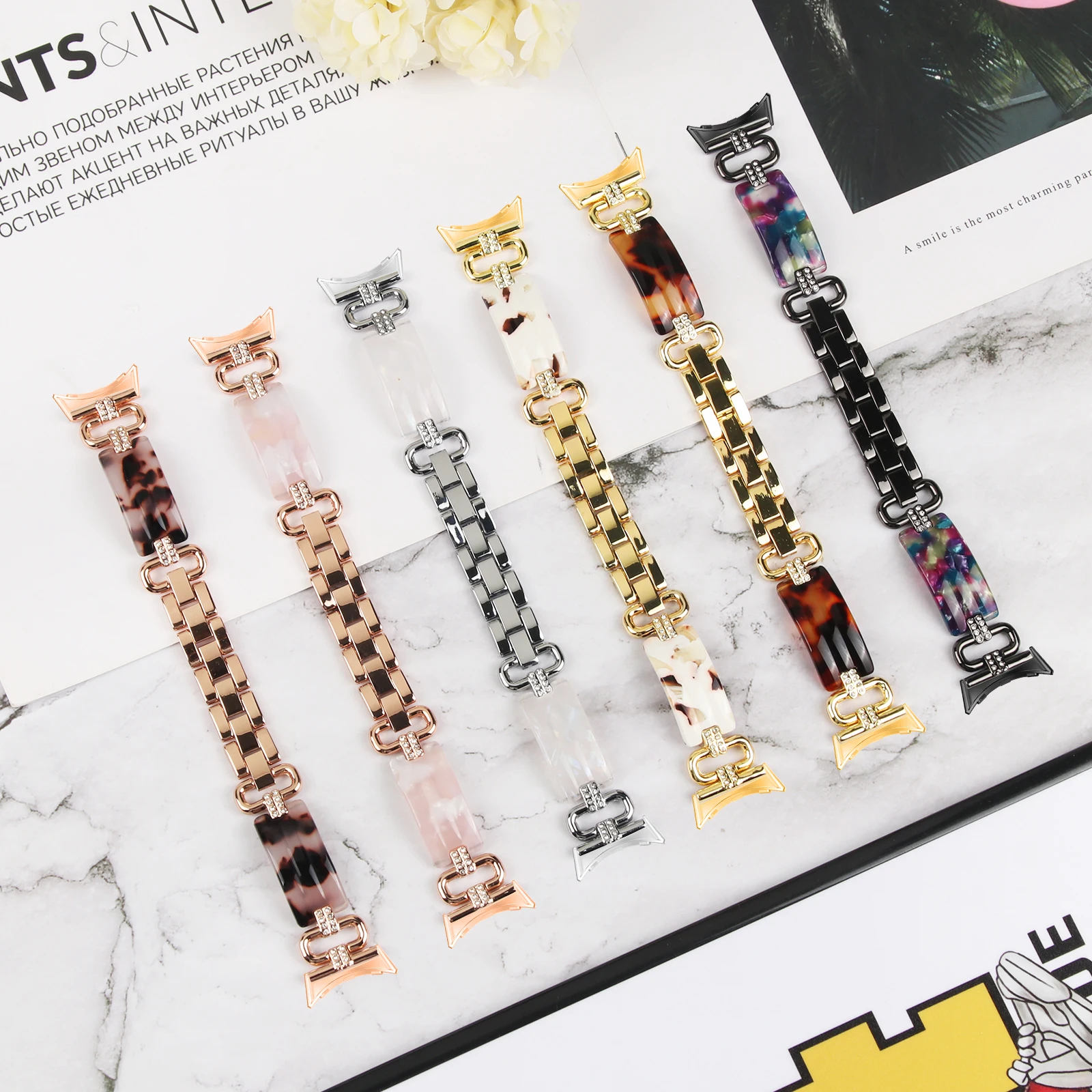 لساعة جوجل بيكسل 4 الفولاذ المقاوم للصدأ + أربطة الراتنج النساء الرجال حزام الساعات سوار الماس كوريا لساعة بيكسل 3 2 1 الأشرطة