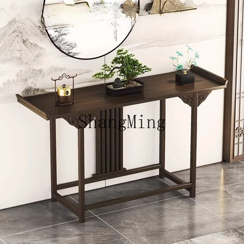 

FG Chinese-style modern simple entrance table strip case long incense case household wall nave table