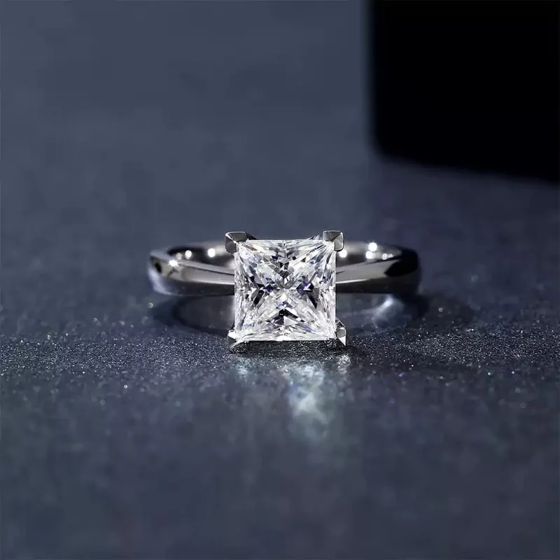 1pc 1 Ct Cut Synthetic Zircon Wedding Band Rings, A Splendidly Unique Accessory A Glorious Personalized Jewelry Gift.