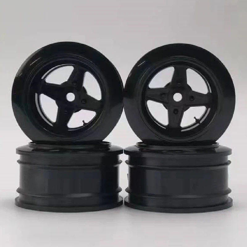 4pcs 9mm Offset RC Car 1/10 Scale Plastic Wheels Rims Drift On road Touring Model Hobby