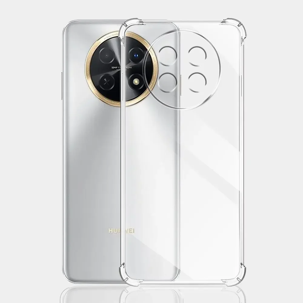 For Huawei Nova Y91 Case Shockproof Phone Case For Huawei Nova Y90 Nova Y71 Clear Silicone Soft Cover Huawei Nova Y70 Plus Coque