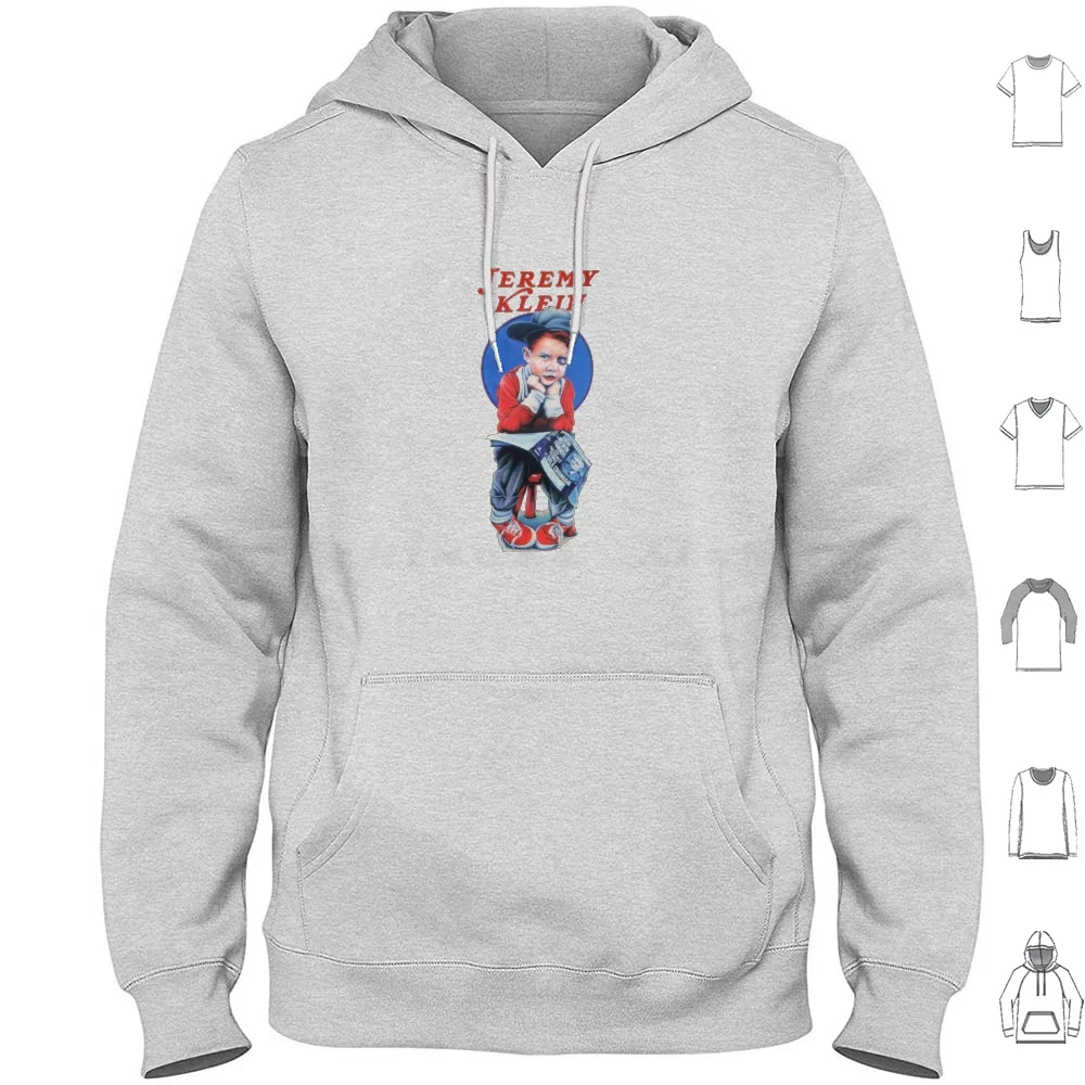 Jeremy Klein, diseño de monopatín. Sudaderas con capucha de manga larga Jeremy Klein Skate Skater 90s Anime Hook Ups Hookups