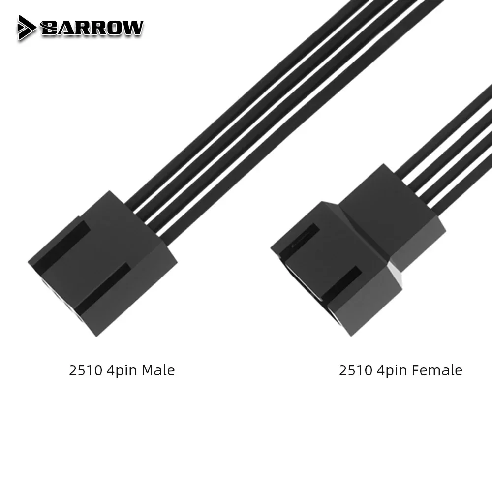 4pcs hard tube ARGB lighting fittings Barrow LRC2.0 PC case cooling MOD 5V3PIN interface for OD14mm PETG/acrylic tube GJLT-01
