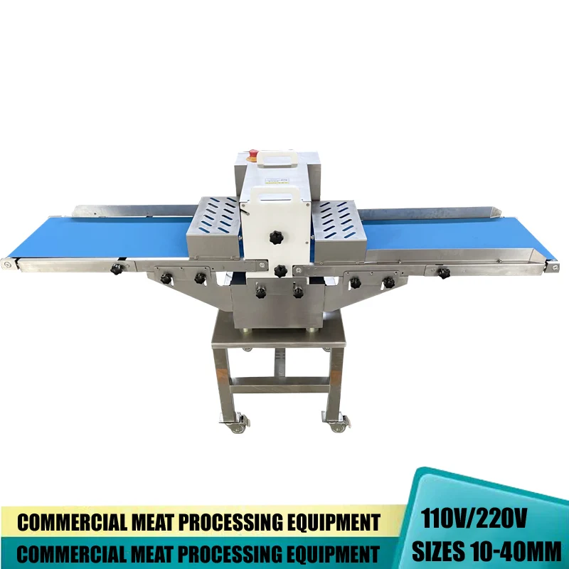 Commercial Fresh Meat Slicer Chicken Frame Dicing Machine Customizable Automatic Meat Cutting Machine