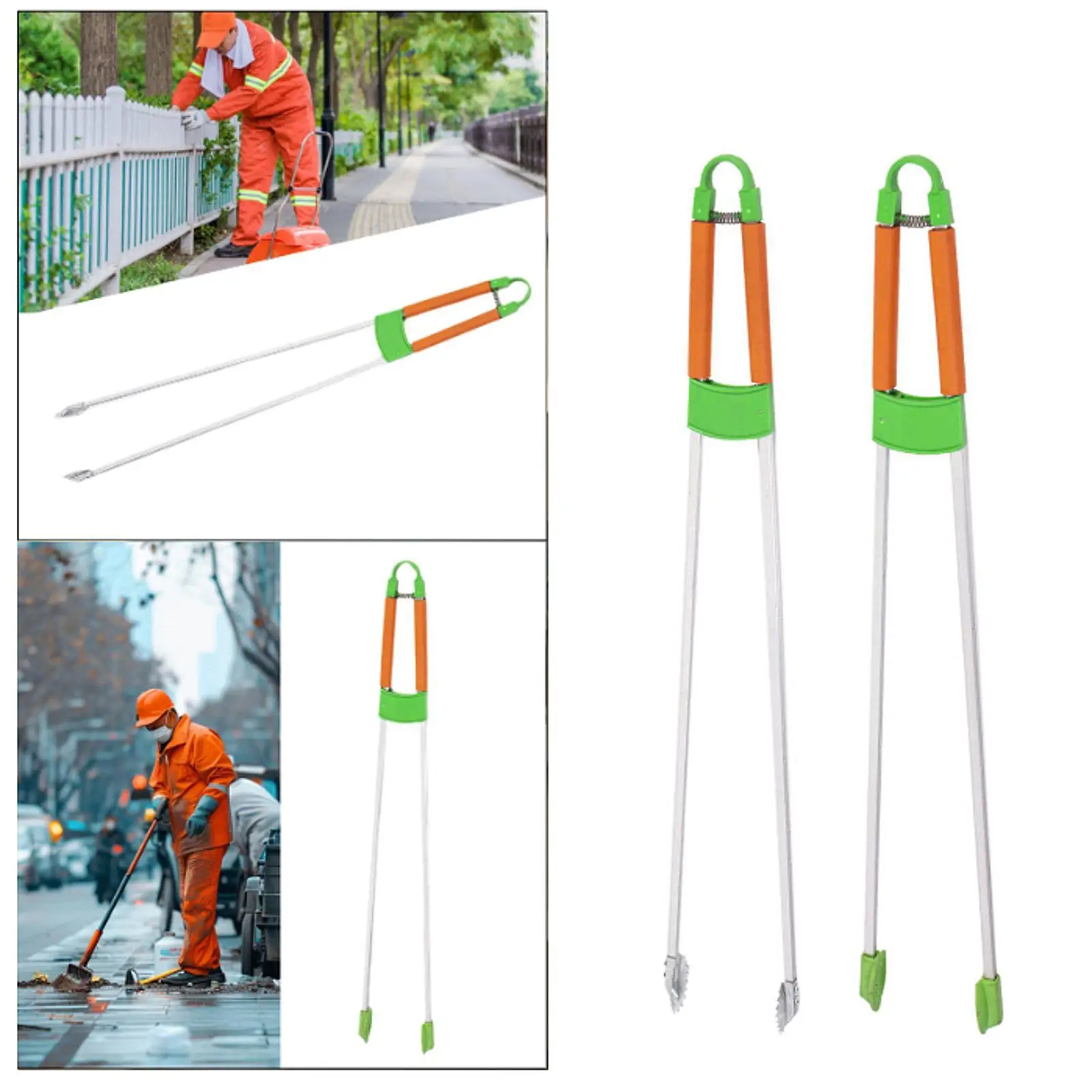 Garbage Picker Grabber Utility Trash Tong for Outdoor behind Furniture Lawn