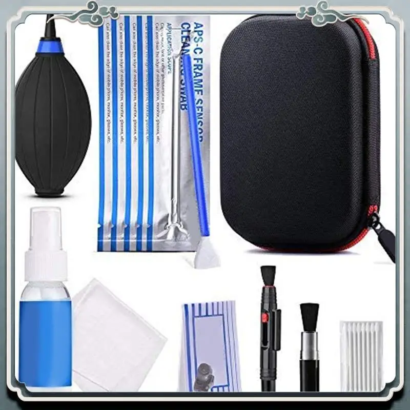9PCS Camera Cleaner Kit DSLR Lens Digitale Camera Reinigingsset voor SLR DV-camera's Clean Kit
