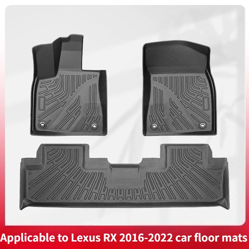 

Applicable to Lexus RX 2016-2022 car floor mats, TPE flooring and trunk mats