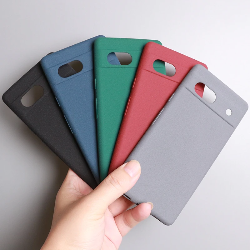 Matte Sandstone Tpu Case for Google Pixel 9A Pixel9A Candy Silicone Bumper Proetction Lens Silicone Cover for Pixel 9 Pro XL