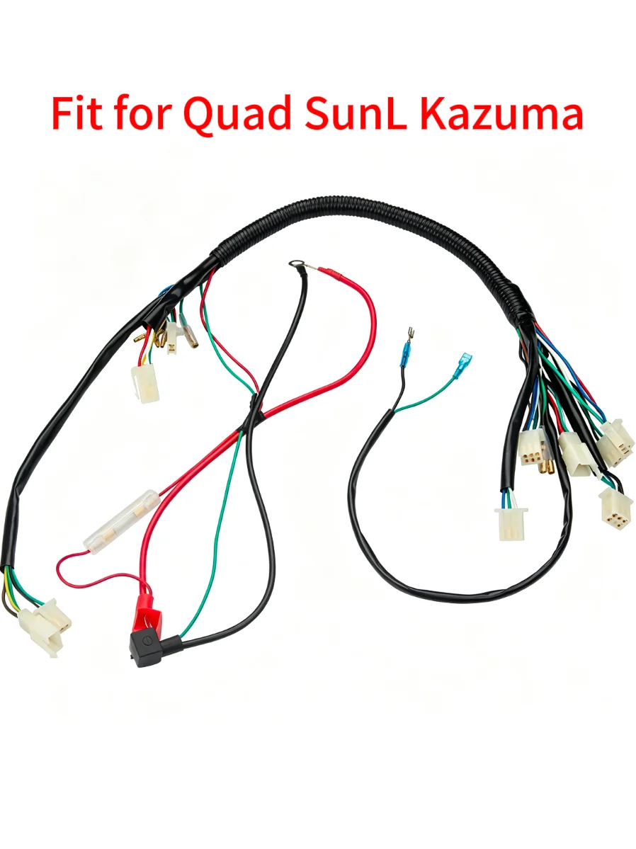 50-110CC Main Wiring Harness Fit For Quad SunL Kazuma