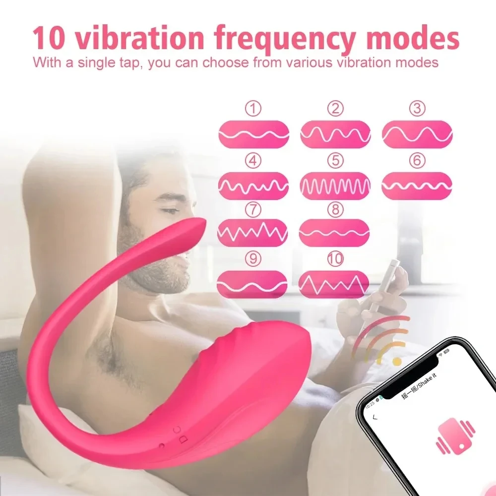 Wireless Bluetooth G Spot Vibrator Clitoris Stimulator Dildo Panties Wear Vibrating Egg Female Masturbator Sex Toys for Women