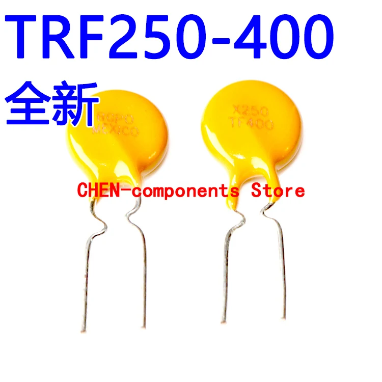 10PCS/lot TRF250-400 Self-recovery fuse 0.4A 250V straight Insert