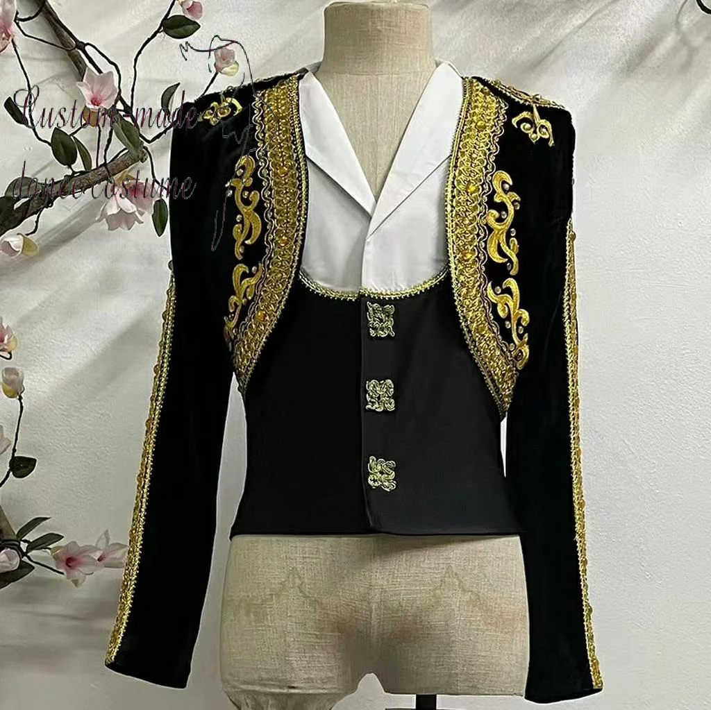 New men's ballet clothing high-end private custom adult children performance competition clothing