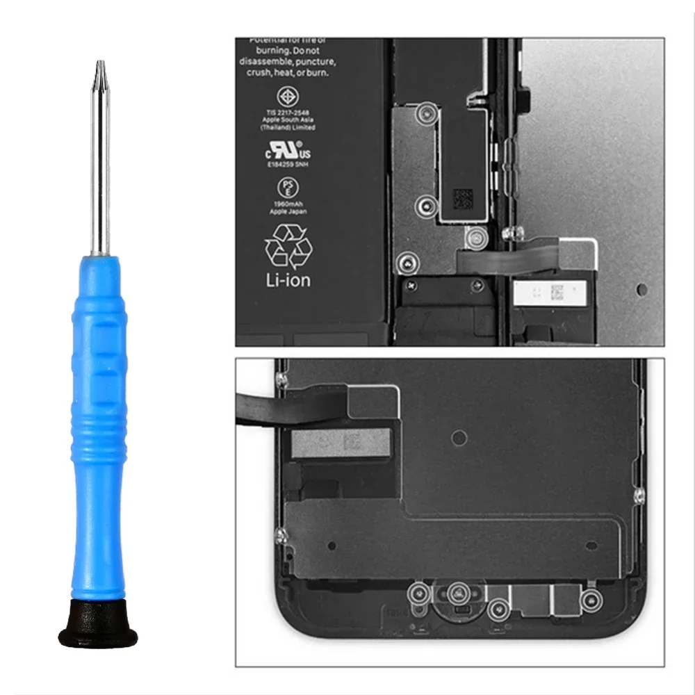 Imagem -04 - Ferramentas de Reparo do Telefone Móvel Reparação Tela Desmontar Chave de Fenda Conjunto para Iphone x 14 13 12 6s Mão Ferramenta Cola Kit 15 23 Peças