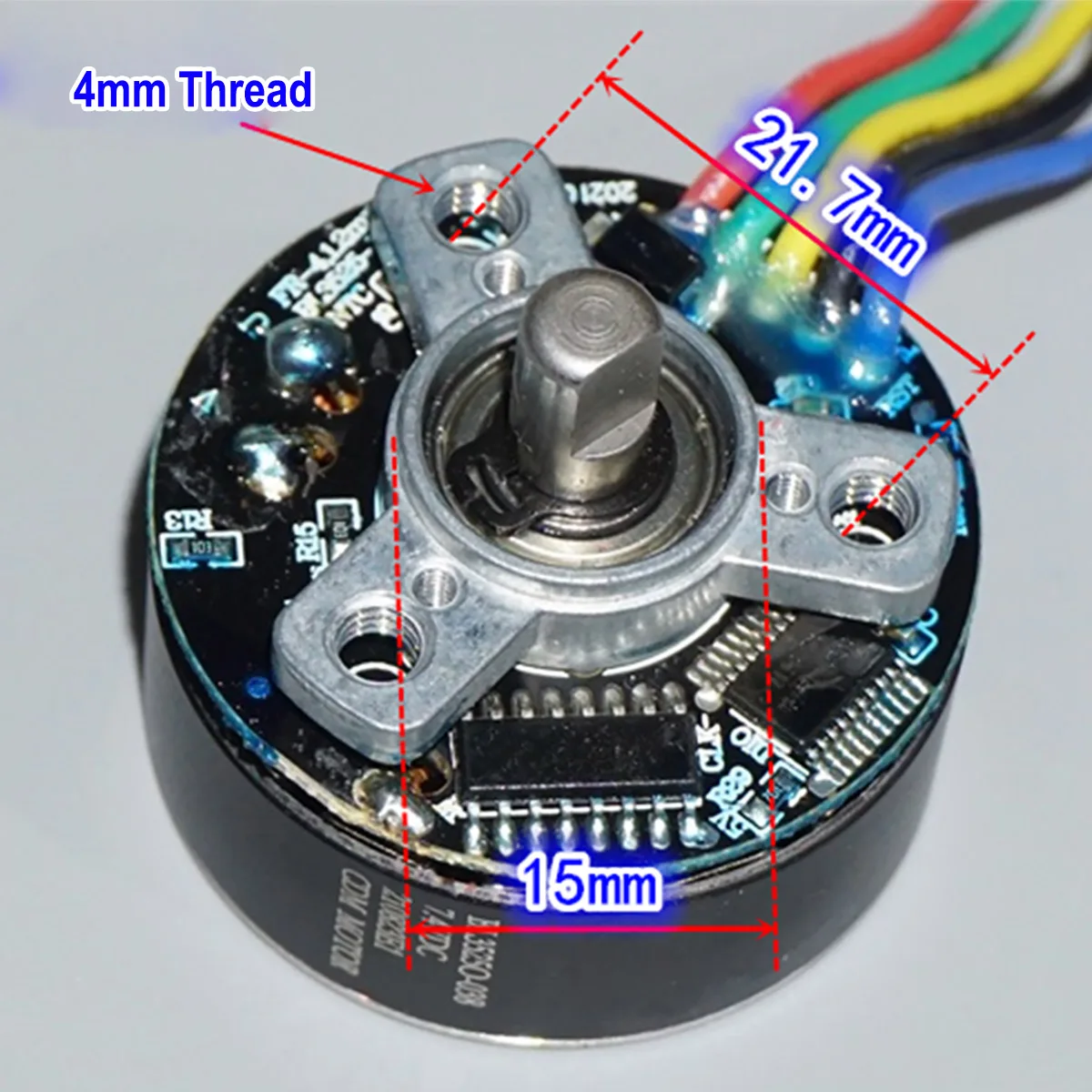 Mikro BL3525 Fırçasız Motor, Sürücü Kartlı DC 6V 7.4V 9V 12V 3200RPM 45W Düşük Gürültü Büyük Tork Desteği PWM Hız Kontrolü