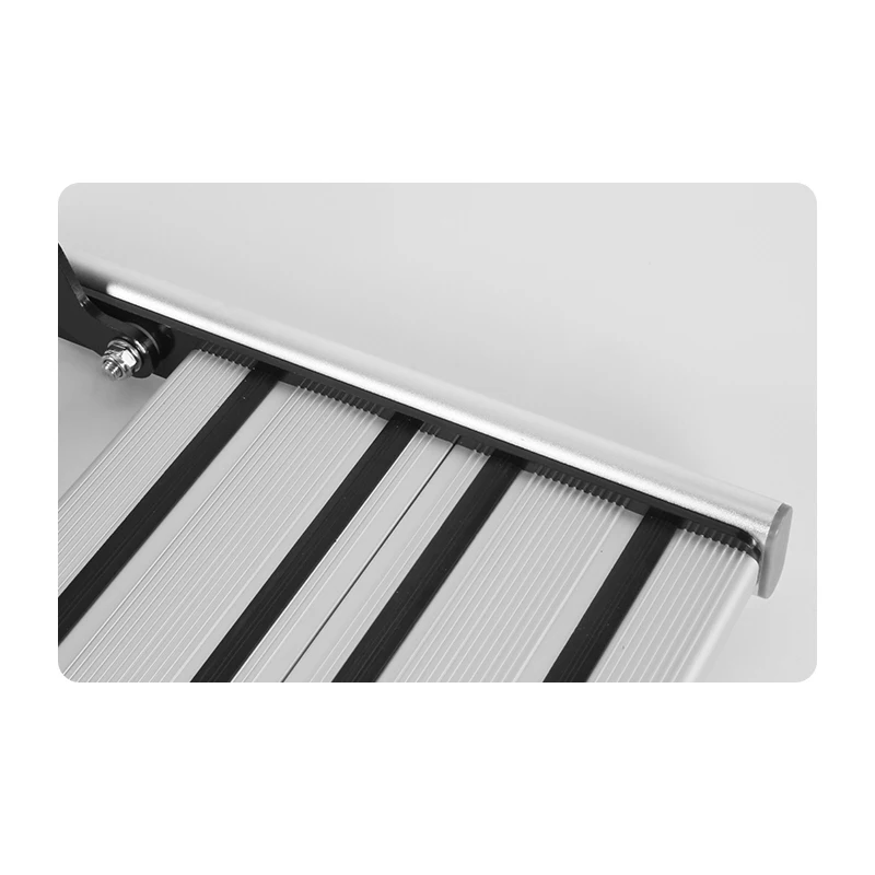 سبائك الألومنيوم الكهربائية خطوة واحدة ، دواسة عدم الانزلاق ، مدرب مع Stair LED ، من HEYRV #5