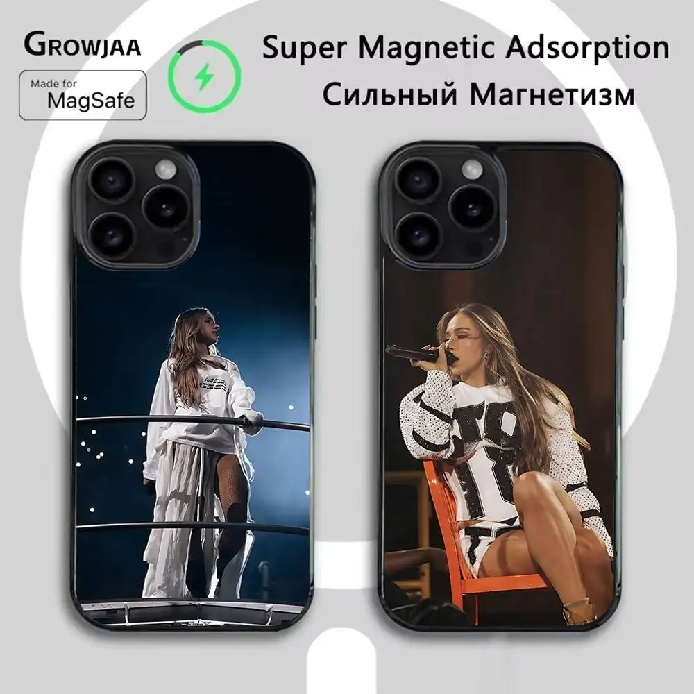 

Singer 18 Tate M-McRae Phone Case For iPhone 16e,16,15,14,13,12,11,Plus,Pro,Max,Mini Magsafe Magnetic Wireless Charging