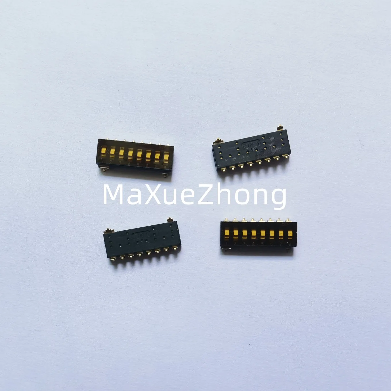 

Original new 100% three state dialing switch 8-bit patch 2.54MM spacing 3gear flat dial toggle switch TIMR-08-T-V
