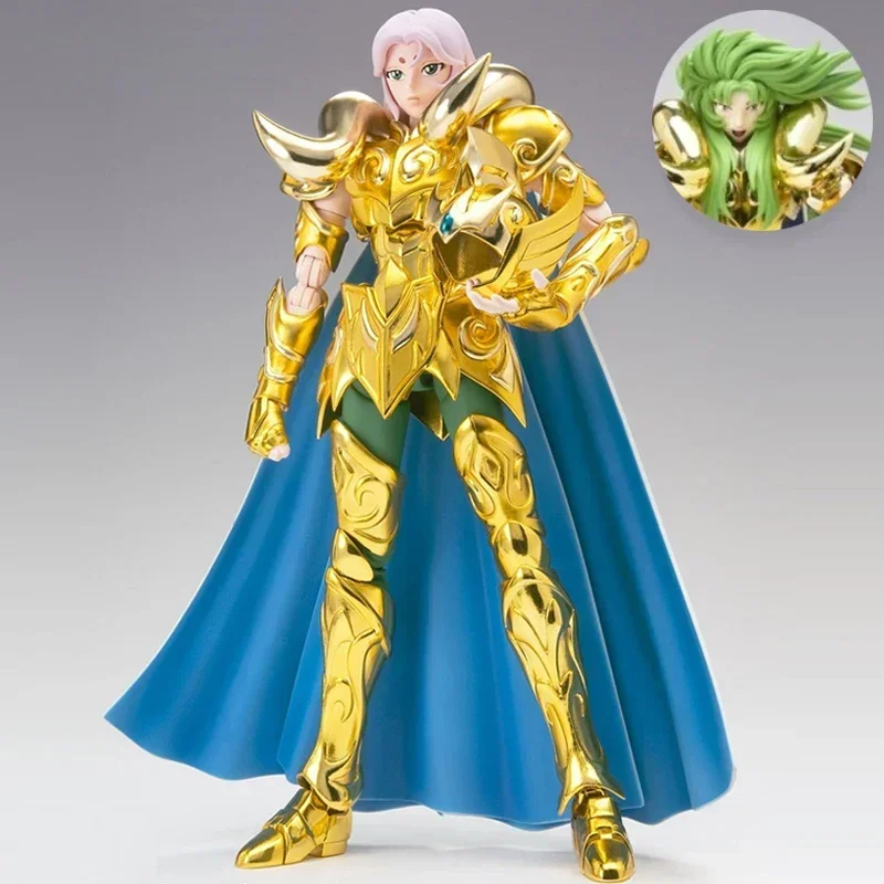 MC Saint Seiya Myth Cloth EX Aries Mu Leo Aiolia Pisces Aphrodite Cancer DeathMask Knights of The Zodiac Action Figure in Stock